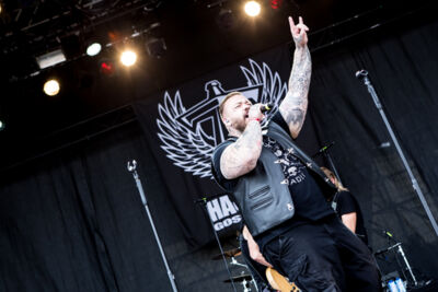 Haudegen @ Summer Breeze 2015, picture 2, photographed by Dorien Goetschalckx - FrontView Magazine