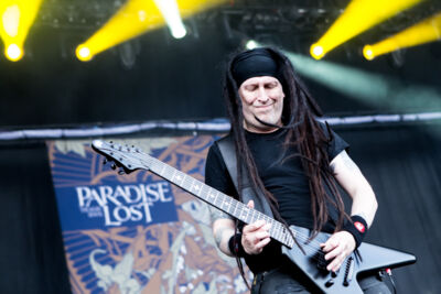 Paradise Lost @ Summer Breeze 2015, foto 18, foto's door Dorien Goetschalckx - FrontView Magazine