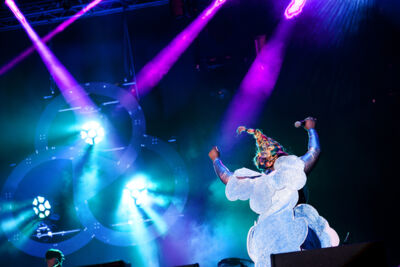 Basement Jaxx @ Brussels Summer Festival 2015, picture 11, photographed by Magali Decamps - FrontView Magazine