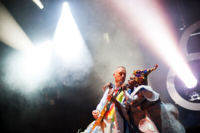 Basement Jaxx @ Brussels Summer Festival 2015, picture 14, photographed by Magali Decamps - FrontView Magazine