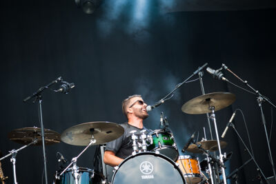 The Ting Tings @ Brussels Summer Festival 2015, picture 3, photographed by Magali Decamps - FrontView Magazine