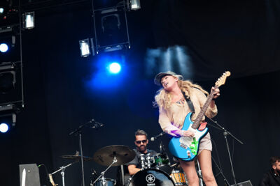 The Ting Tings @ Brussels Summer Festival 2015, picture 5, photographed by Magali Decamps - FrontView Magazine