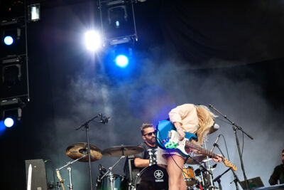 The Ting Tings @ Brussels Summer Festival 2015, picture 9, photographed by Magali Decamps - FrontView Magazine
