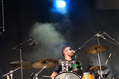 The Ting Tings @ Brussels Summer Festival 2015, picture 11, photographed by Magali Decamps - FrontView Magazine