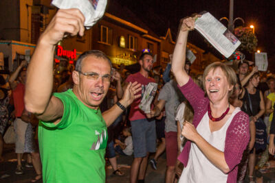 Podium & Sfeer @ Vlaanderen Zingt 2015 in St.-Katelijne-Waver, picture 145, photographed by Guy Danneels - FrontView Magazine