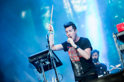 Bastille @ Lowlands 2015, foto 10, foto's door Dorien Goetschalckx - FrontView Magazine