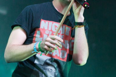 Bastille @ Lowlands 2015, foto 13, foto's door Dorien Goetschalckx - FrontView Magazine