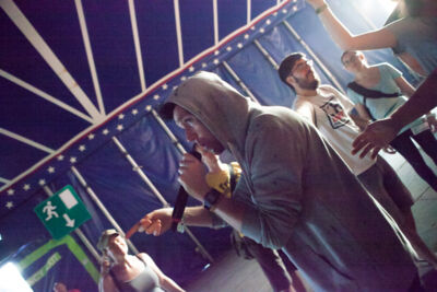 Bastille @ Lowlands 2015, foto 21, foto's door Dorien Goetschalckx - FrontView Magazine