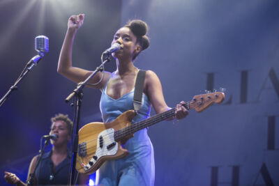 Lianne La Havas @ Lowlands 2015, picture 2, photographed by Dorien Goetschalckx - FrontView Magazine