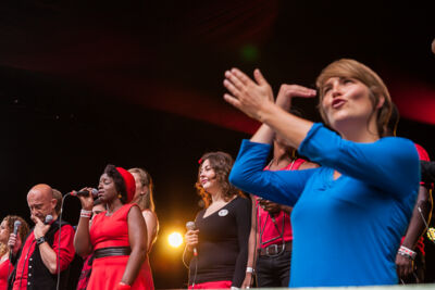 Urbanus & De Fanfaar en Fast Forward @ Boterhammen in het park, foto 7, foto's door Alex Wyckmans - FrontView Magazine