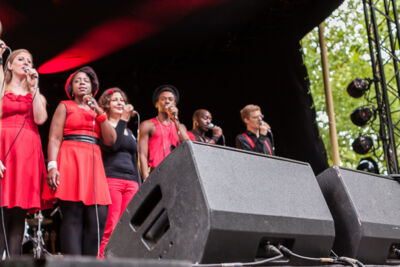 Urbanus & De Fanfaar en Fast Forward @ Boterhammen in het park, foto 9, foto's door Alex Wyckmans - FrontView Magazine