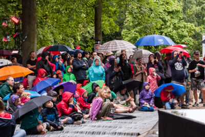 Urbanus & De Fanfaar en Fast Forward @ Boterhammen in het park, foto 11, foto's door Alex Wyckmans - FrontView Magazine