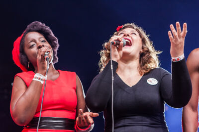 Urbanus & De Fanfaar en Fast Forward @ Boterhammen in het park, foto 16, foto's door Alex Wyckmans - FrontView Magazine