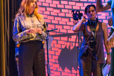 Setbezoek "Say Something Funny" @ Groenzaal te Gent, foto 6, foto's door Guy Danneels - FrontView Magazine