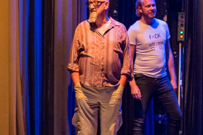 Setbezoek "Say Something Funny" @ Groenzaal te Gent, foto 12, foto's door Guy Danneels - FrontView Magazine