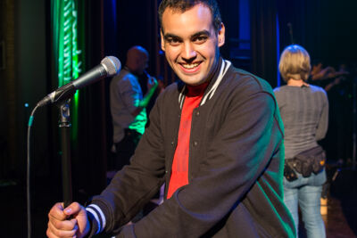 Setbezoek "Say Something Funny" @ Groenzaal te Gent, foto 22, foto's door Guy Danneels - FrontView Magazine