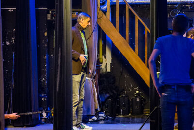 Setbezoek "Say Something Funny" @ Groenzaal te Gent, foto 27, foto's door Guy Danneels - FrontView Magazine