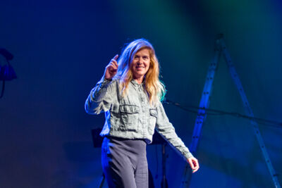 Setbezoek "Say Something Funny" @ Groenzaal te Gent, foto 40, foto's door Guy Danneels - FrontView Magazine