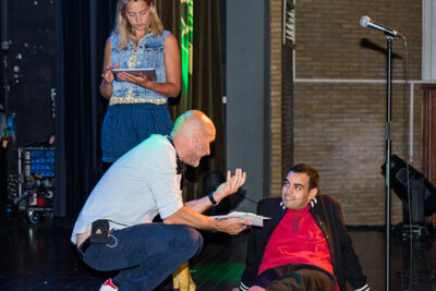 Setbezoek "Say Something Funny" @ Groenzaal te Gent, foto 50, foto's door Guy Danneels - FrontView Magazine
