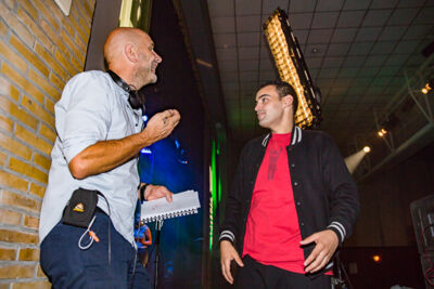 Setbezoek "Say Something Funny" @ Groenzaal te Gent, foto 57, foto's door Guy Danneels - FrontView Magazine