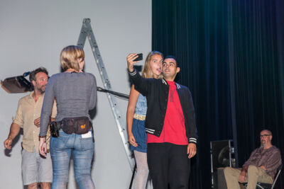 Setbezoek "Say Something Funny" @ Groenzaal te Gent, foto 59, foto's door Guy Danneels - FrontView Magazine
