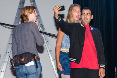 Setbezoek "Say Something Funny" @ Groenzaal te Gent, foto 60, foto's door Guy Danneels - FrontView Magazine