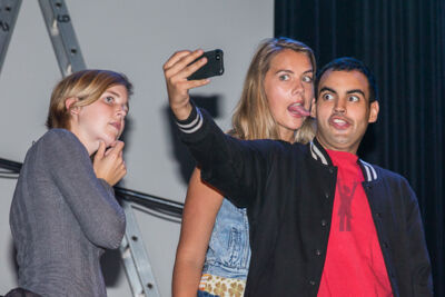 Setbezoek "Say Something Funny" @ Groenzaal te Gent, foto 61, foto's door Guy Danneels - FrontView Magazine