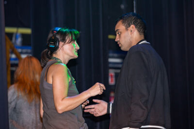 Setbezoek "Say Something Funny" @ Groenzaal te Gent, foto 65, foto's door Guy Danneels - FrontView Magazine