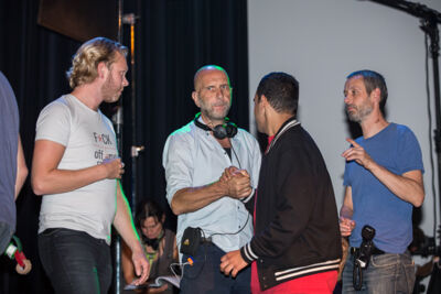 Setbezoek "Say Something Funny" @ Groenzaal te Gent, foto 66, foto's door Guy Danneels - FrontView Magazine