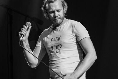 Setbezoek "Say Something Funny" @ Groenzaal te Gent, foto 72, foto's door Guy Danneels - FrontView Magazine