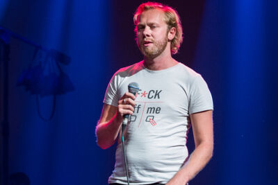 Setbezoek "Say Something Funny" @ Groenzaal te Gent, foto 73, foto's door Guy Danneels - FrontView Magazine