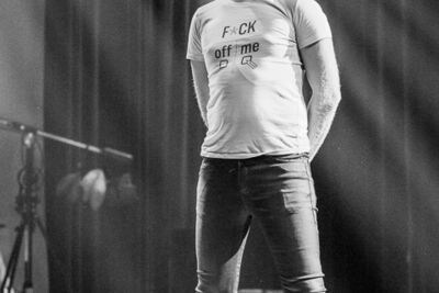 Setbezoek "Say Something Funny" @ Groenzaal te Gent, foto 79, foto's door Guy Danneels - FrontView Magazine
