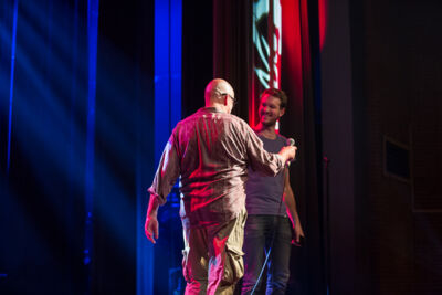 Setbezoek "Say Something Funny" @ Groenzaal te Gent, foto 91, foto's door Guy Danneels - FrontView Magazine