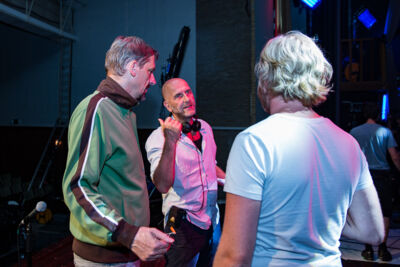 Setbezoek "Say Something Funny" @ Groenzaal te Gent, foto 113, foto's door Guy Danneels - FrontView Magazine