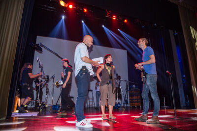 Setbezoek "Say Something Funny" @ Groenzaal te Gent, foto 131, foto's door Guy Danneels - FrontView Magazine