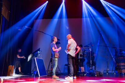 Setbezoek "Say Something Funny" @ Groenzaal te Gent, foto 132, foto's door Guy Danneels - FrontView Magazine