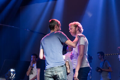 Setbezoek "Say Something Funny" @ Groenzaal te Gent, foto 133, foto's door Guy Danneels - FrontView Magazine