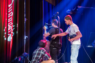 Setbezoek "Say Something Funny" @ Groenzaal te Gent, foto 135, foto's door Guy Danneels - FrontView Magazine