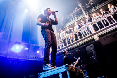 Simple Plan @ Paradiso, foto 2, foto's door Kelly Thans - FrontView Magazine