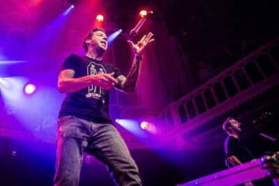 Simple Plan @ Paradiso, foto 4, foto's door Kelly Thans - FrontView Magazine