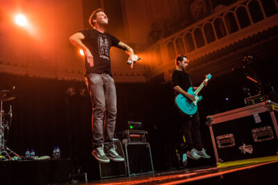 Simple Plan @ Paradiso, foto 13, foto's door Kelly Thans - FrontView Magazine