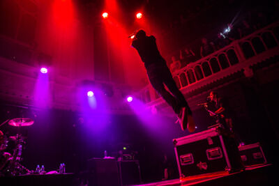 Simple Plan @ Paradiso, foto 14, foto's door Kelly Thans - FrontView Magazine