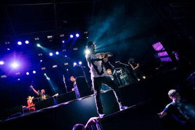 Balkan Beatbox @ Maanrock 2015, picture 9, photographed by Geert Pieters - FrontView Magazine