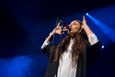 Intergalactic Lovers @ Openluchttheater Rivierenhof, picture 4, photographed by Erwin Evrard - FrontView Magazine