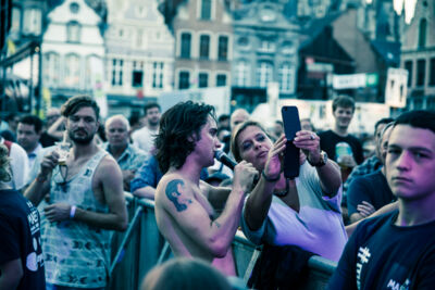 Jett Rebel @ Maanrock 2015, picture 9, photographed by Geert Pieters - FrontView Magazine