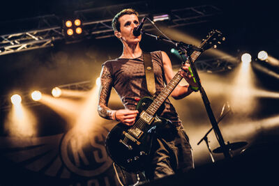 K's Choice @ Boerenrock 2015, foto 3, foto's door Elke Briers - FrontView Magazine