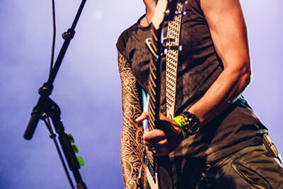 K's Choice @ Boerenrock 2015, foto 9, foto's door Elke Briers - FrontView Magazine