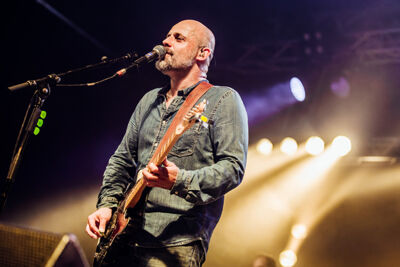 K's Choice @ Boerenrock 2015, foto 13, foto's door Elke Briers - FrontView Magazine