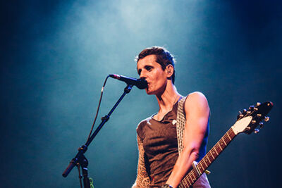 K's Choice @ Boerenrock 2015, foto 18, foto's door Elke Briers - FrontView Magazine