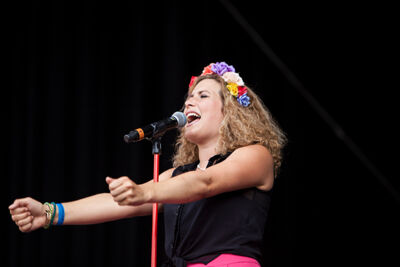 Ketnet Band @ Maanrock 2015, foto 7, foto's door Frank Lambrechts - FrontView Magazine